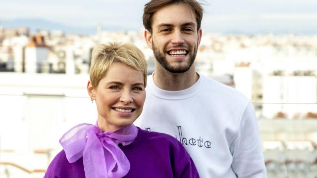 Soraya Arnelas y Miguel Ángel Herrera en la presentación de su marca, Chochete.