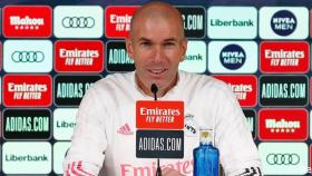 Zidane, en rueda de prensa