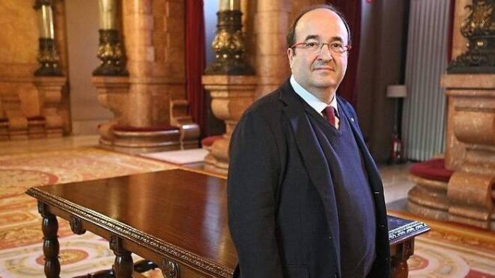 El candidato del PSC a la Generalitat de Cataluña, Miquel Iceta. Foto: El Economista