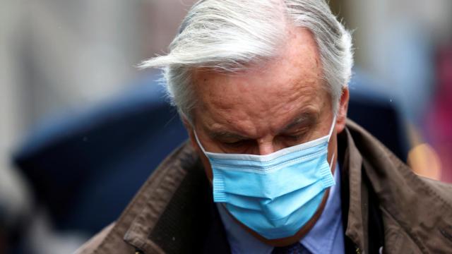 El negociador de la UE para el 'brexit', Michel Barnier, durante las negociaciones esta semana en Londres