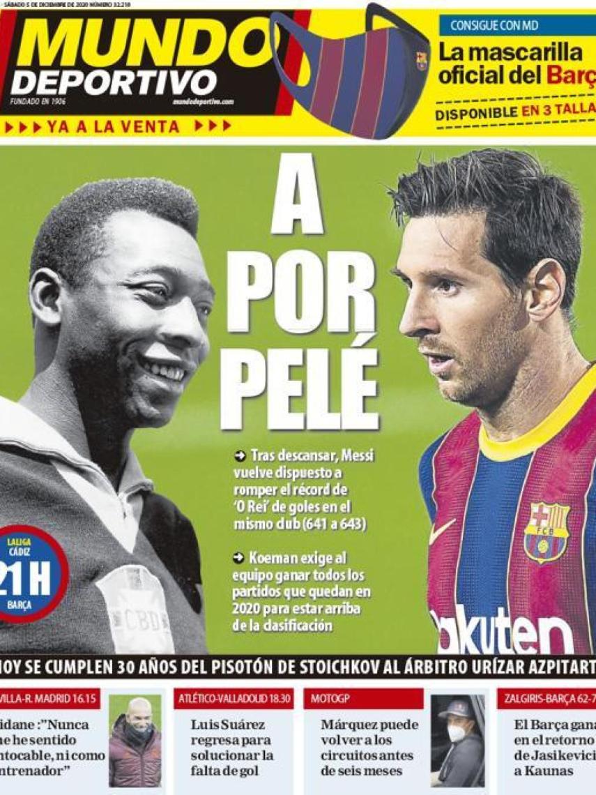 Portada Mundo Deportivo