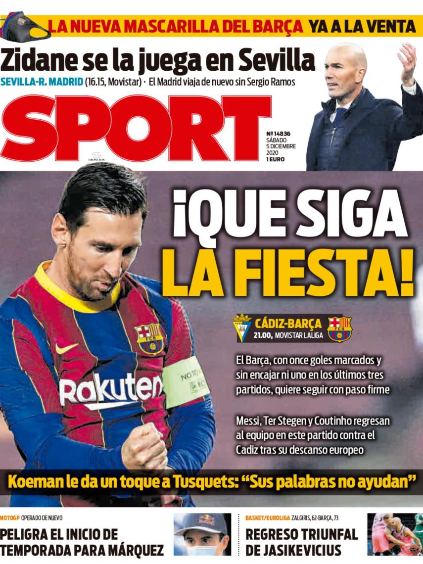 Portada SPORT