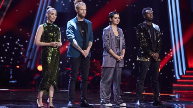 Los cuatro finalistas de 'La Voz'