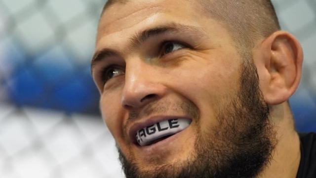 El luchador ruso Khabib Nurmagomédov