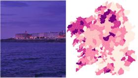 Coronavirus Galicia: La incidencia de las ciudades y mapa de todos los municipios