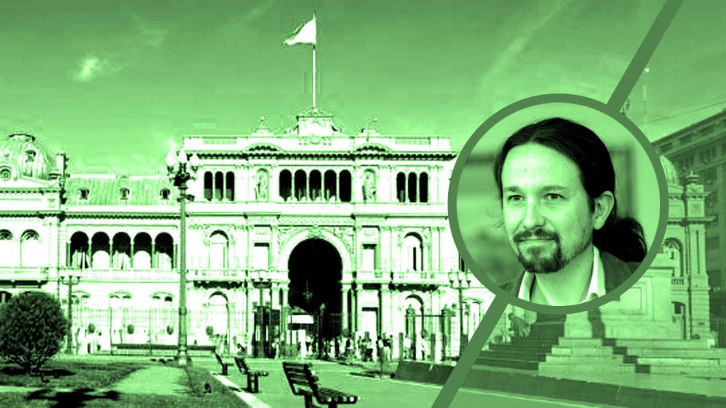 La Casa Rosada y el vicepresidente, Pablo Iglesias.