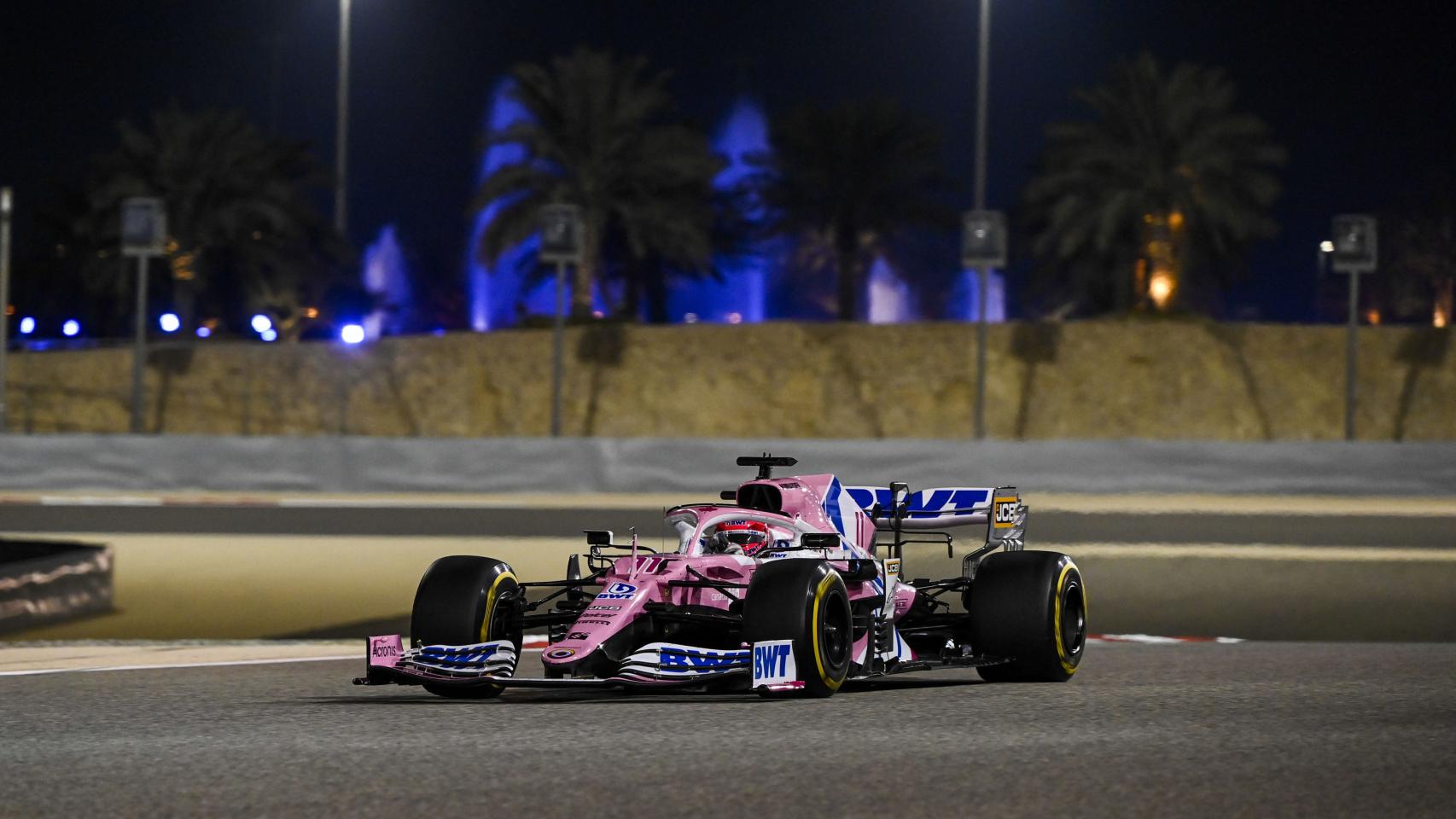 'Checho' Pérez en el GP Sakhir