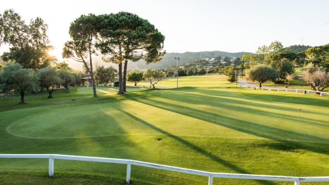 Vista del Campo de Golf La Coma. EE