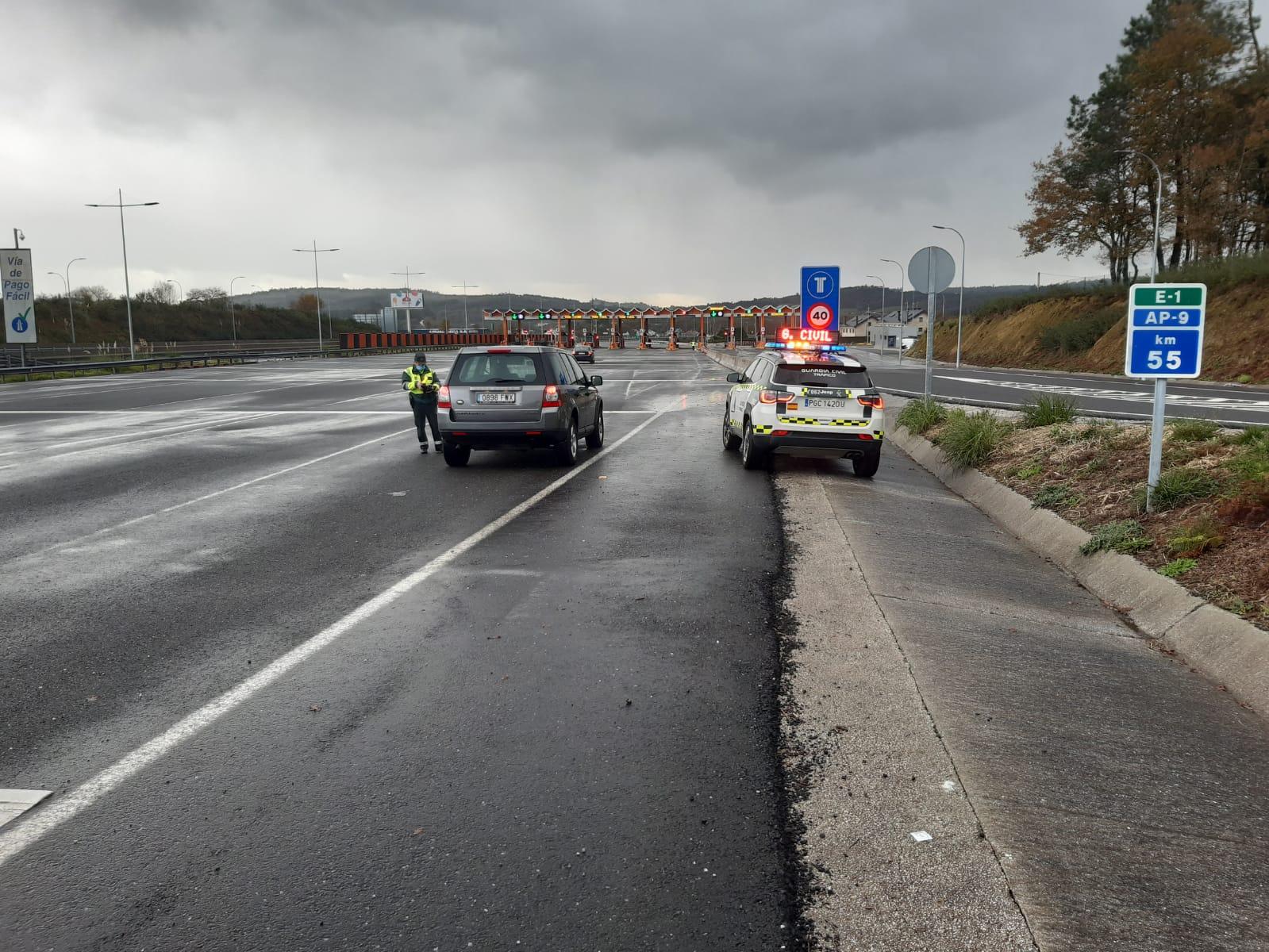 Controles en la AP-9