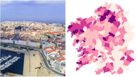 Coronavirus Galicia: Las ciudades y municipios más afectados y mapa de incidencia
