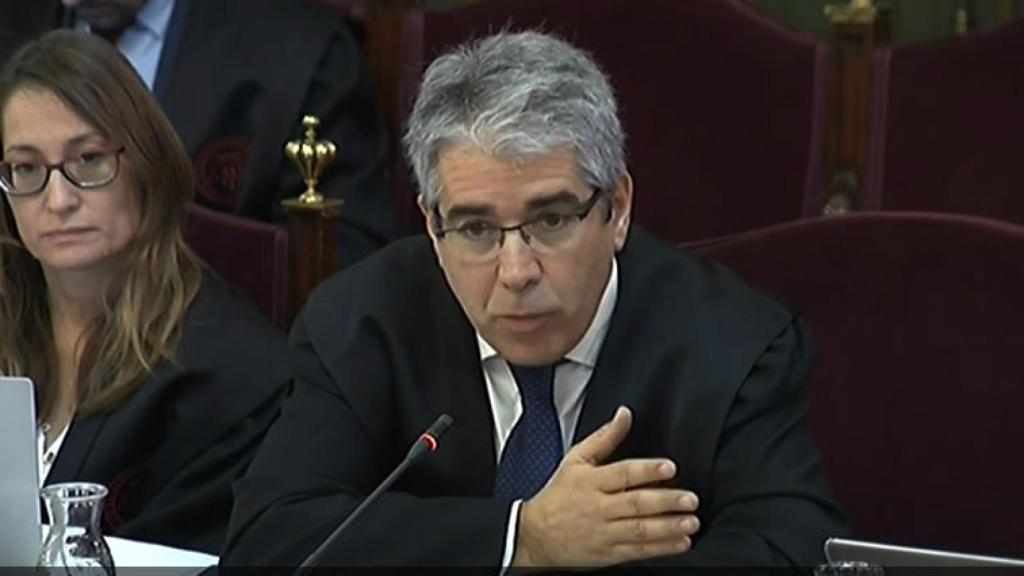 Francesc Homs en una imagen del juicio del 'procés'.