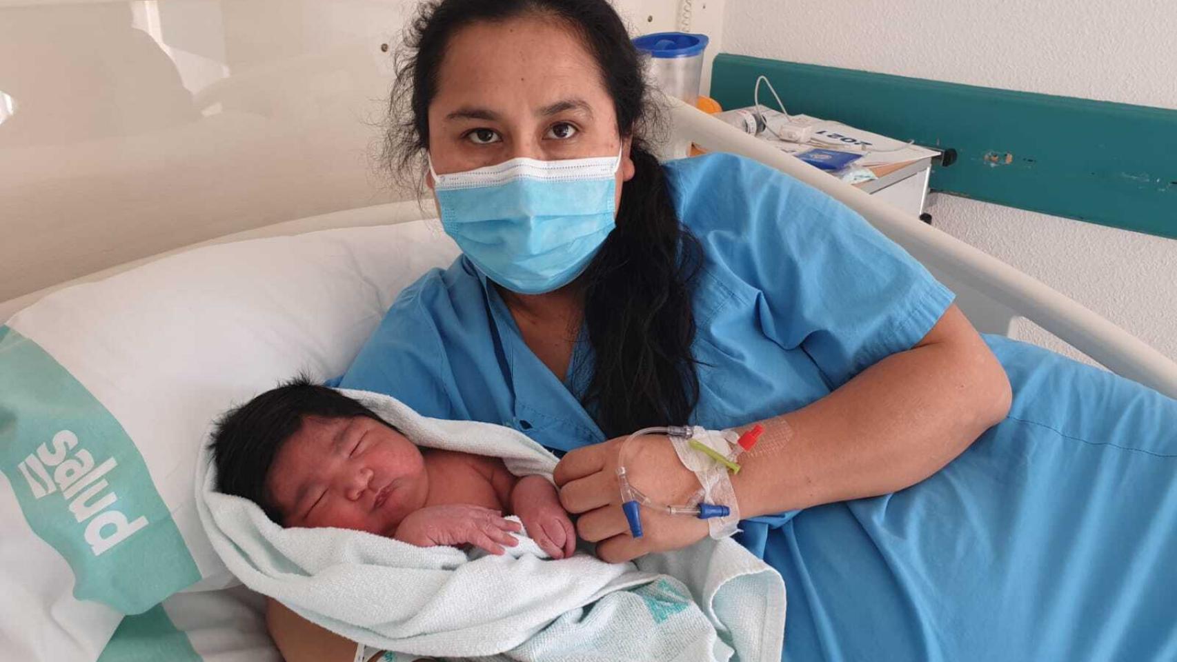 José, el primer bebé del 'estado de alarma'.