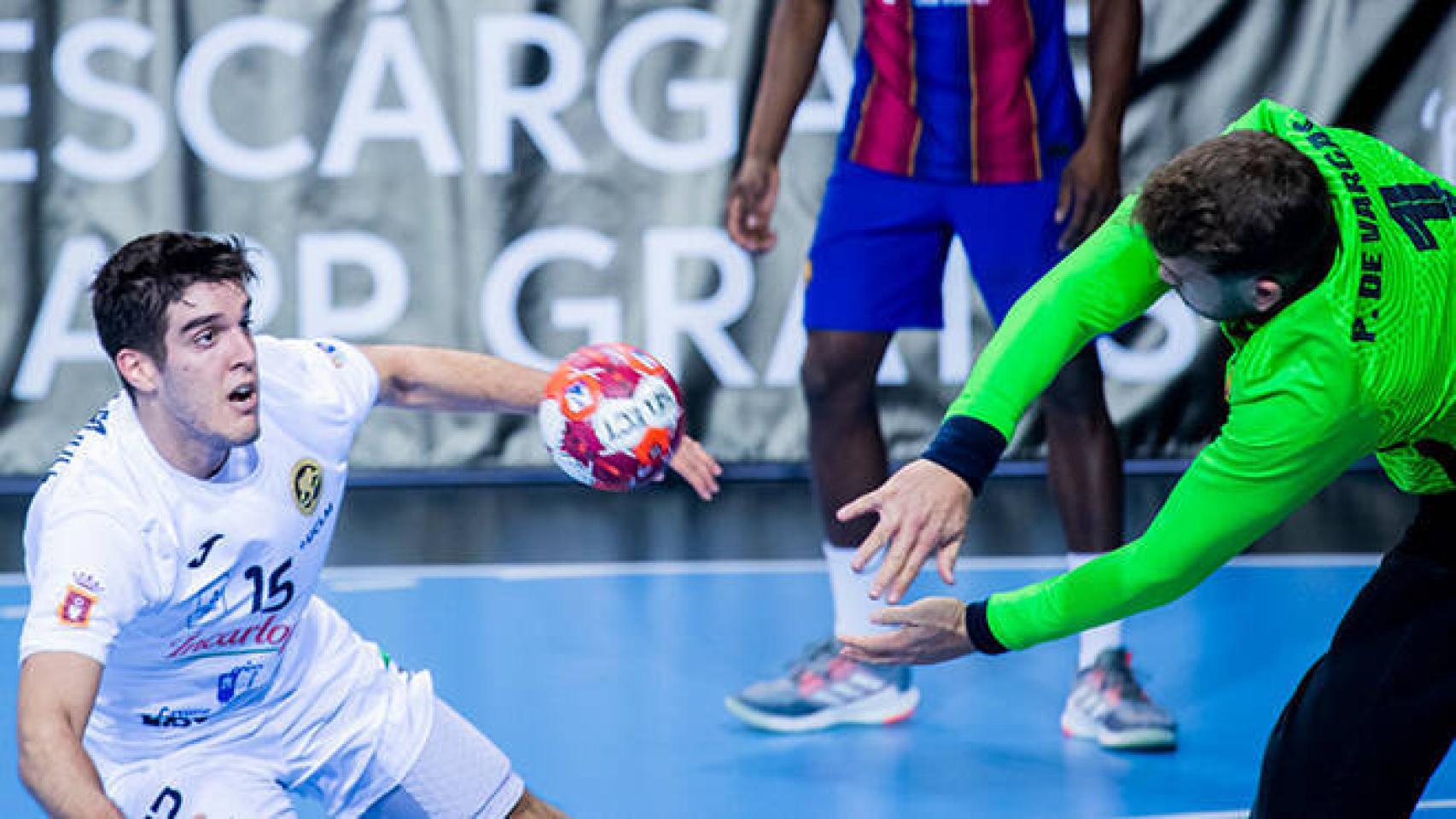 FOTO: Encuentro del Incarlopsa Cuenca ante el Barça (Archivo)