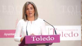 La alcaldesa de Toledo, Milagros Tolón, en una imagen de archivo