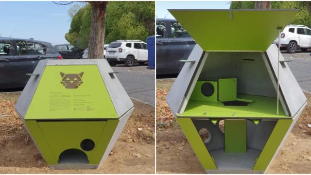 Proponen instalar casetas de hormigón para las colonias felinas de A Coruña