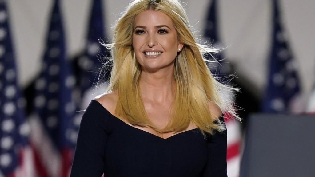 Ivanka Trump durante la carrera electoral de Donald Trump en 2020.