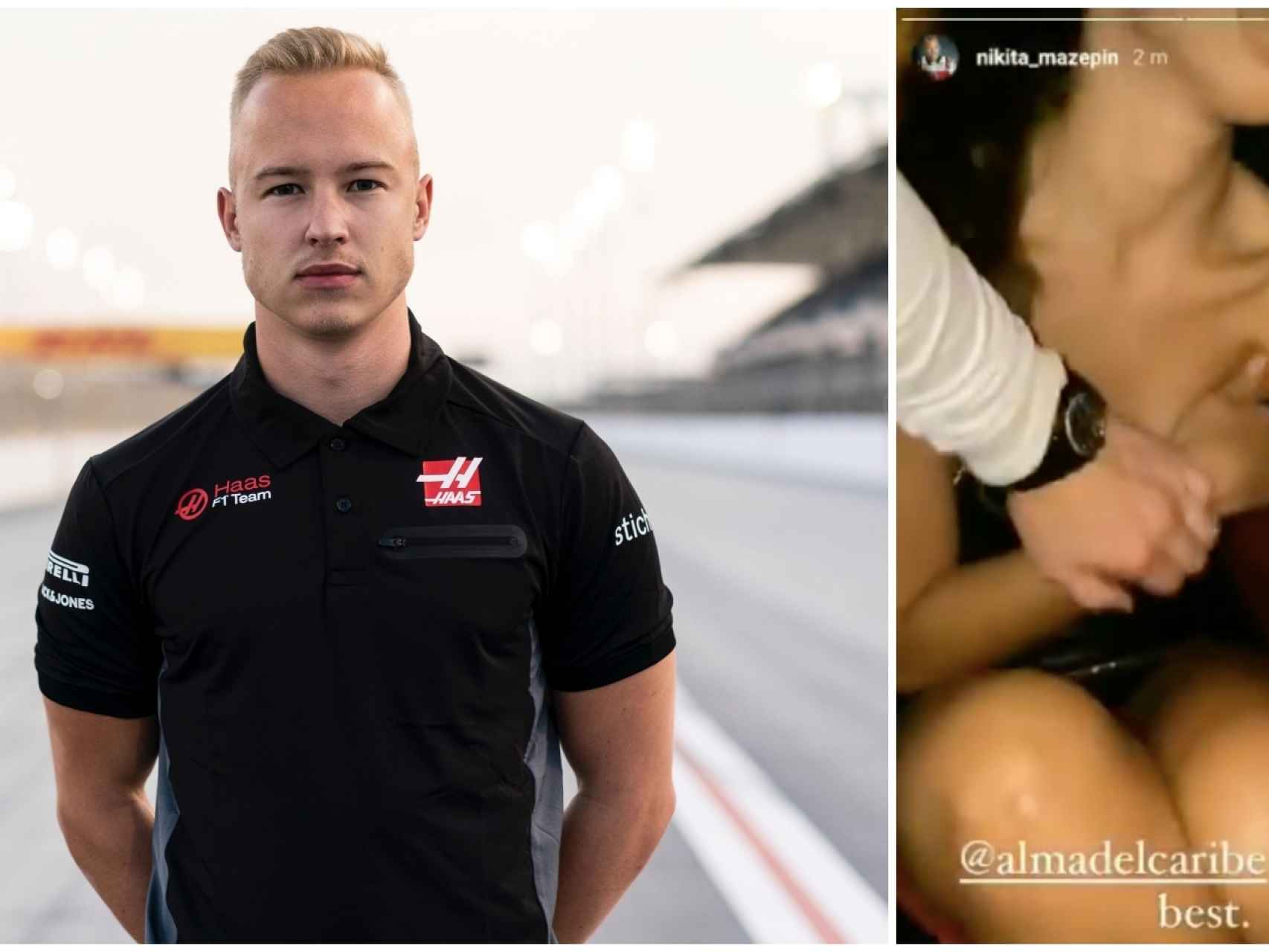 Vídeo: Escándalo sexual en la F1: Mazepin, piloto de Haas, publica un vídeo  manoseando a una mujer