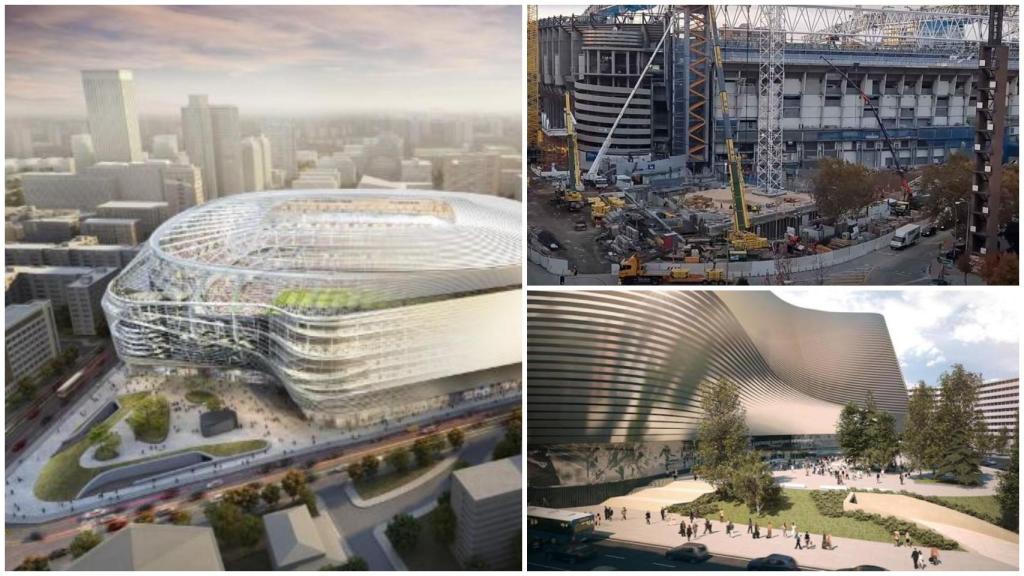 Las obras del Santiago Bernabéu