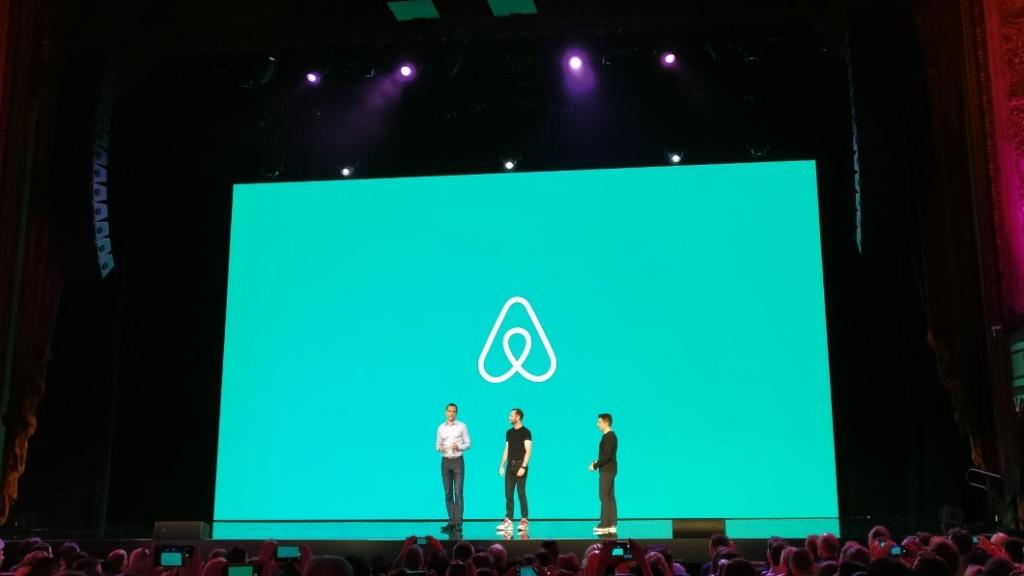 Una de las numerosas presentaciones públicas de Airbnb