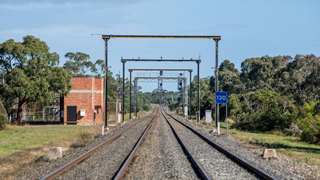 Línea ferrovaria de Gippsland (Australia).