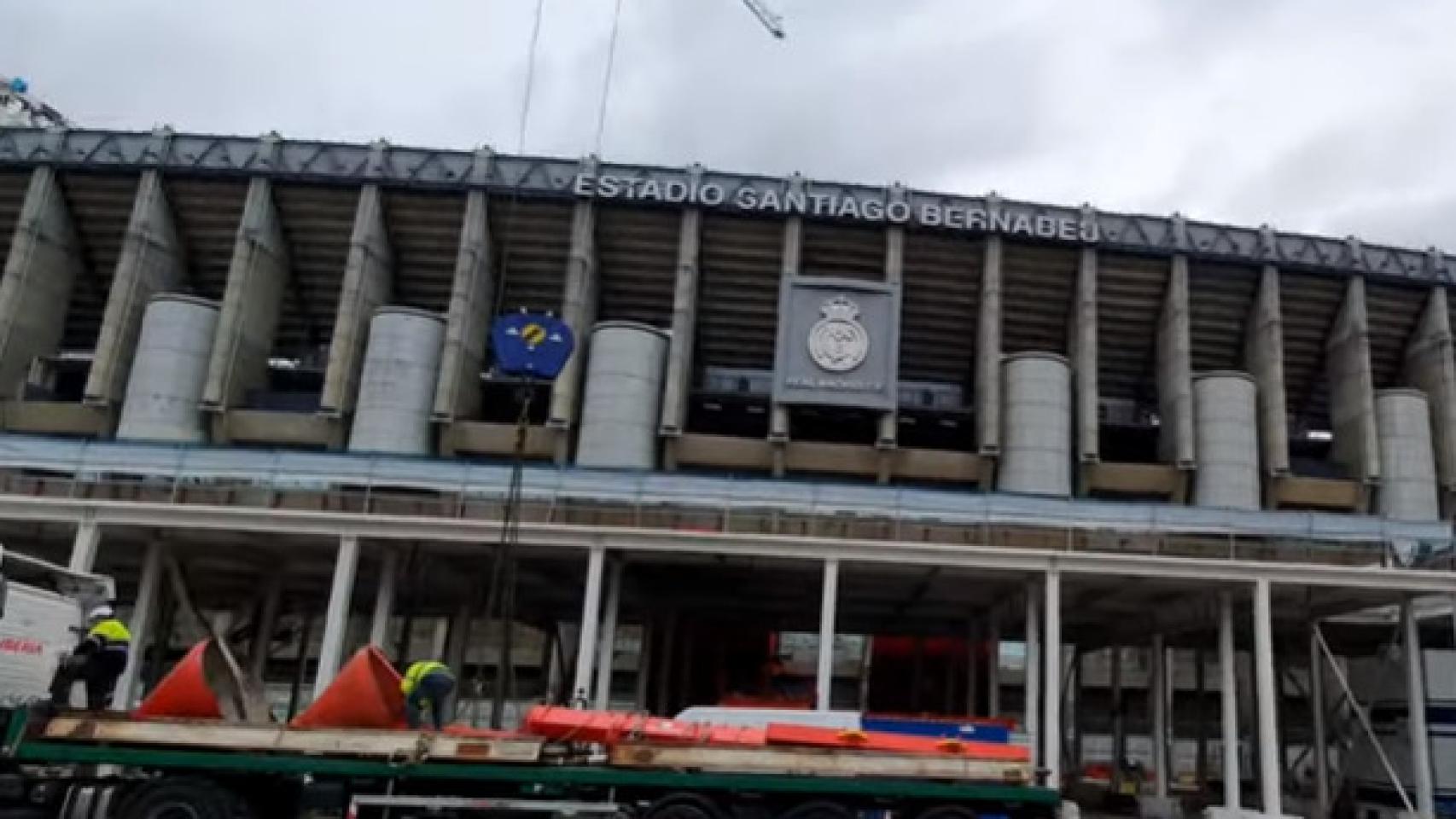 Obras del Santiago Bernabéu