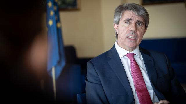 El consejero de Transportes de la Comunidad de Madrid, Ángel Garrido.