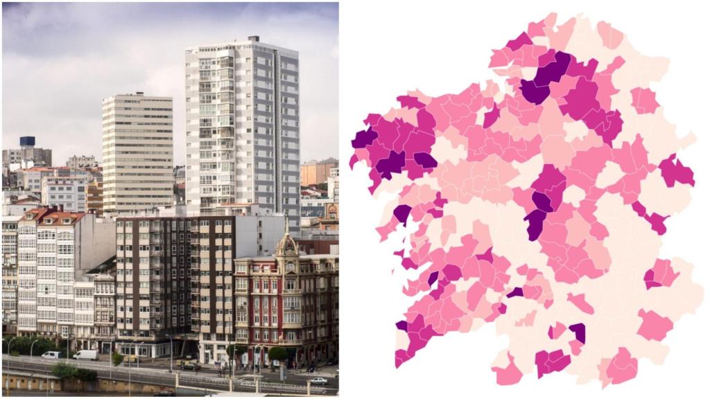 Coronavirus: Las ciudades más afectadas de Galicia y mapa de incidencia