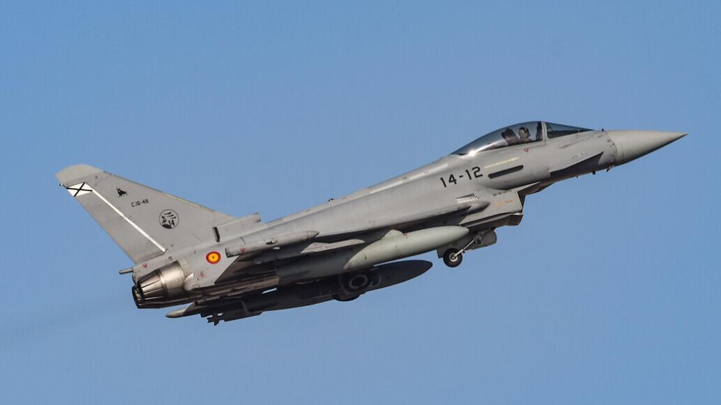 Eurofighter Typhoon en formación
