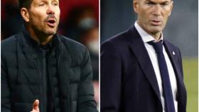 Simeone y Zidane