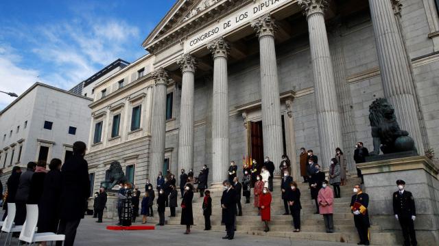 El Congreso de los Diputados, durante el reciente aniversario de la Constitución.