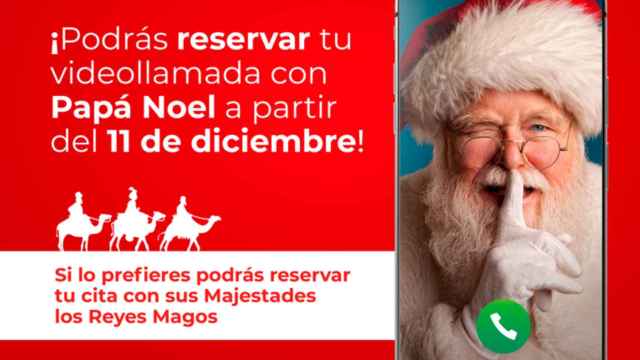 Los niños de Vigo recibirán la videollamada de Papá Noel esta Navidad