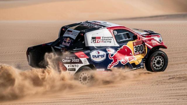 Nasser Al-Attiyah en la Baja Ha'il