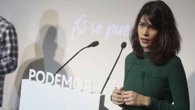 La exportavoz de Podemos en la Asamblea de Madrid, Isa Serra.