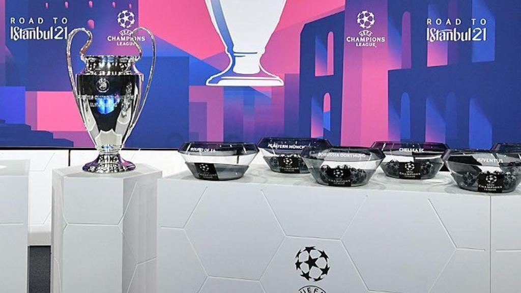 Los bombos del sorteo de la Champions League