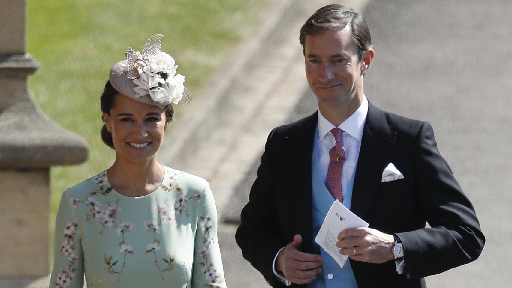 Pippa Middleton junto a su marido Pippa Middleton en una imagen de archivo.