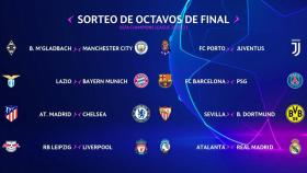 En directo | Sorteo de octavos de final de la Champions League