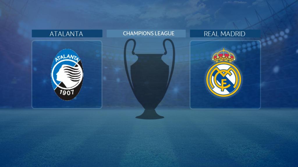 Cruce entre el Atalanta y el Real Madrid