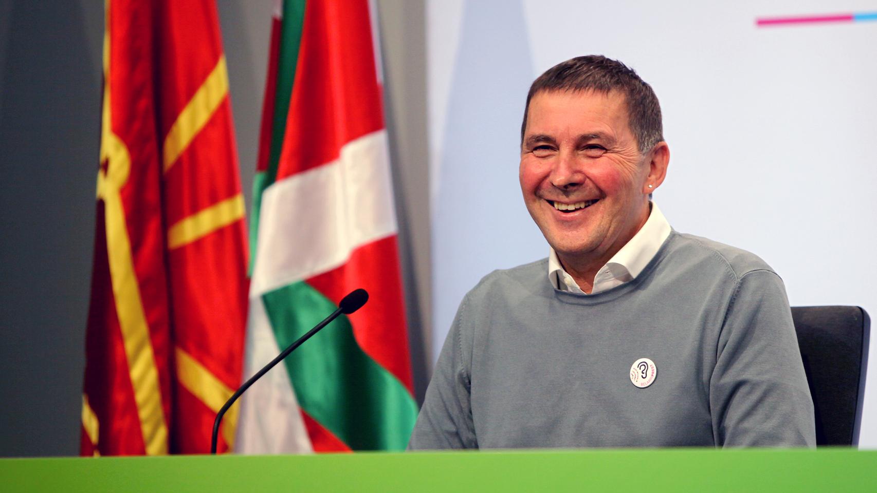 Arnaldo Otegi, coordinador general de EH Bildu.