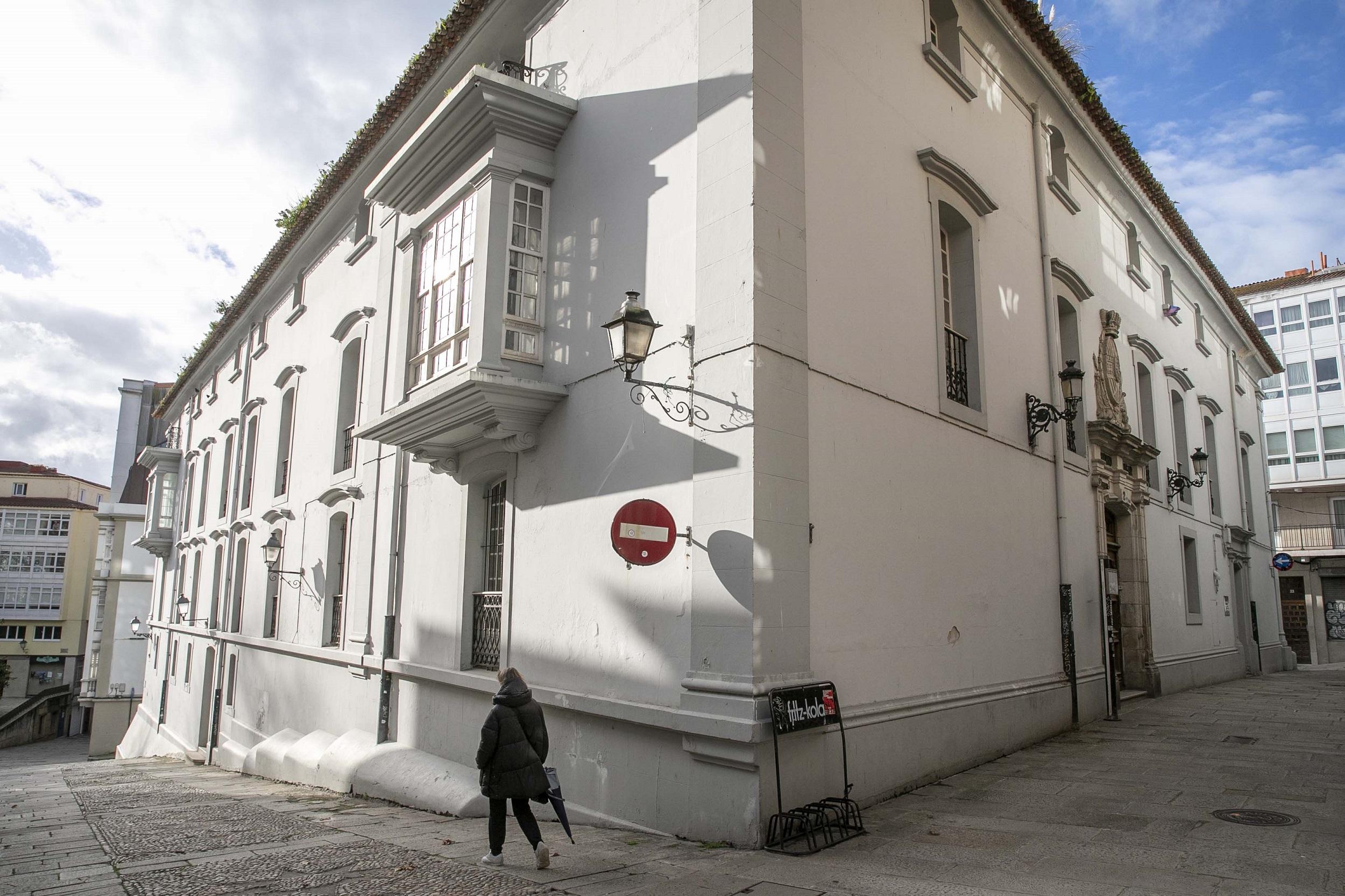 La Casa da Veerduría, en la Ciudad Vieja de A Coruña.