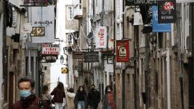 Santiago de Compostela, cerrada perimetralmente antes de la Navidad.