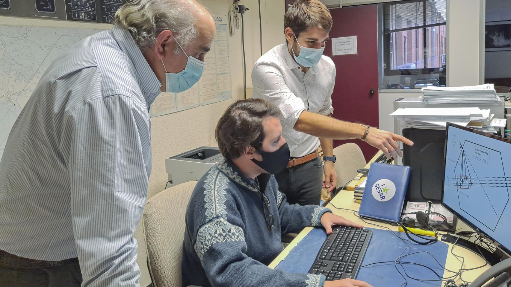 Técnicos del proyecto AISA.