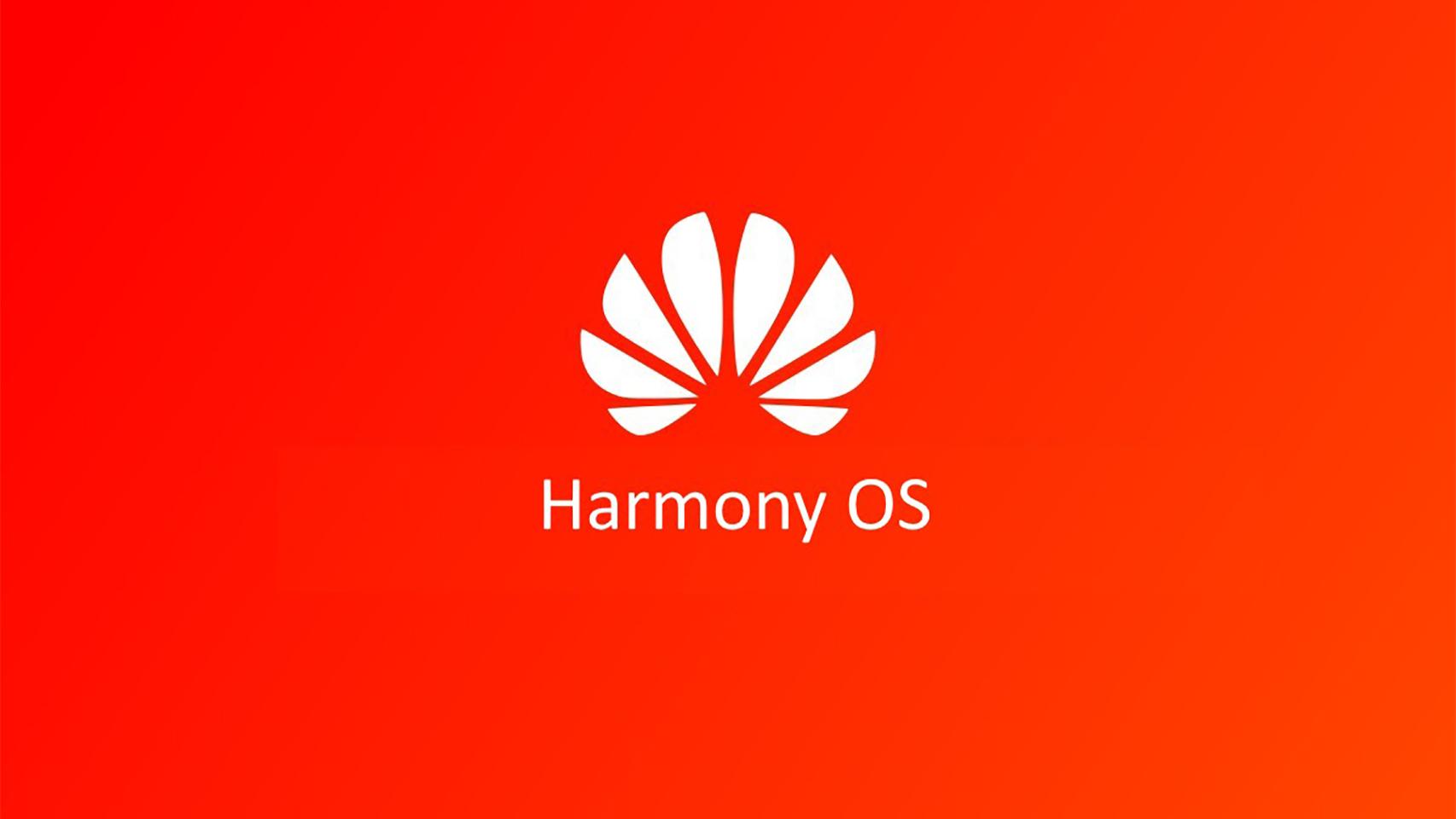 Logo de Harmony OS, el sistema operativo de Huawei.