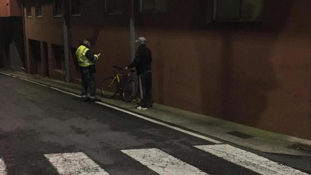 Interceptado en A Coruña un ciclista que cuadruplicaba la tasa de alcohol permitida