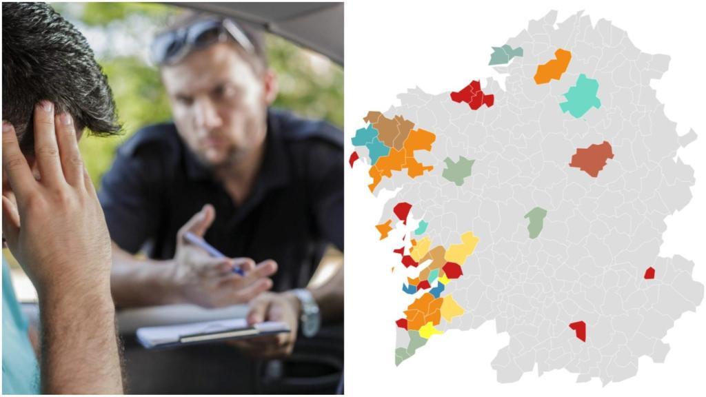 El nuevo mapa de restricciones de Galicia: dónde se puede ir y adónde no