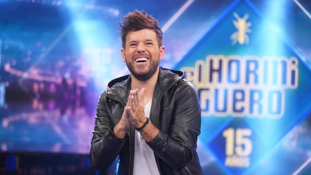 Pablo Lópes, a su llegada a 'El Hormiguero'.