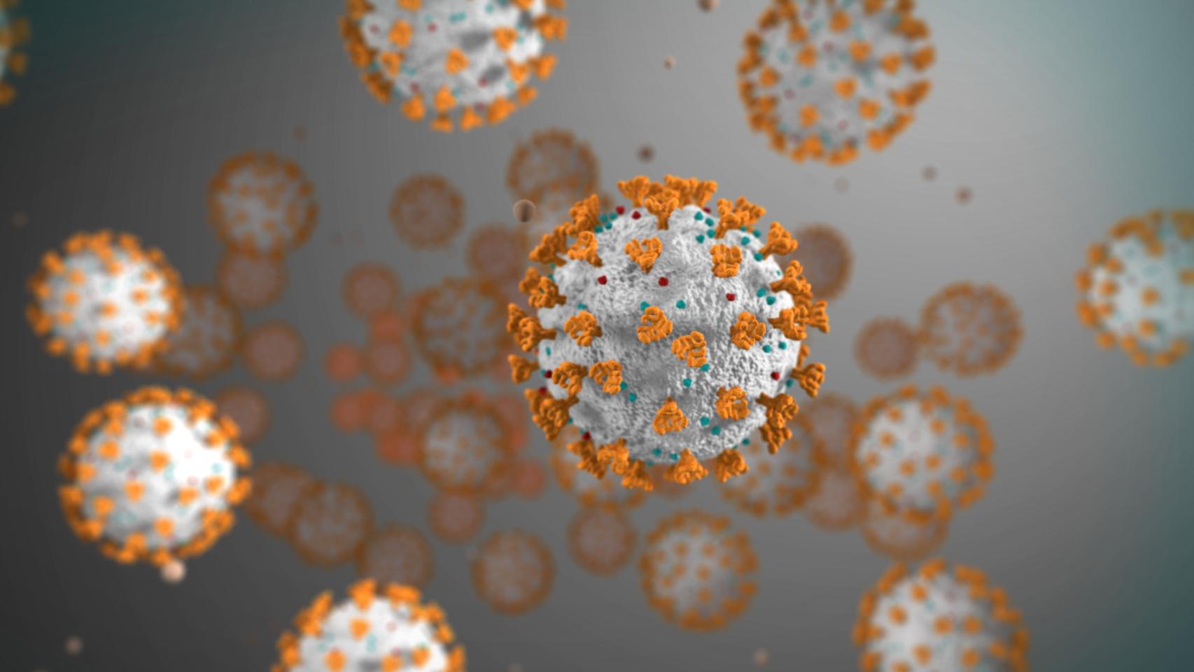 Representación de la Covid-19, el virus que ha condicionado a todo el planeta.