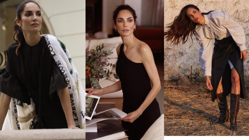 Eugenia Silva con sus últimos' looks' pone la etiqueta elegante de estas fechas