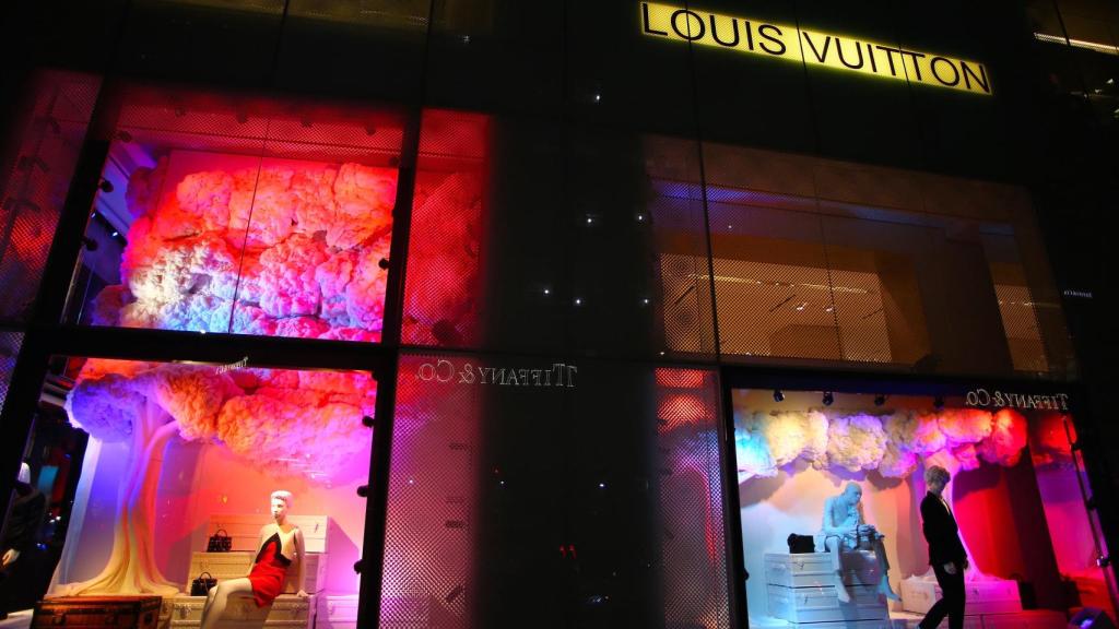 Escaparate de Louis Vuitton en Nueva York.