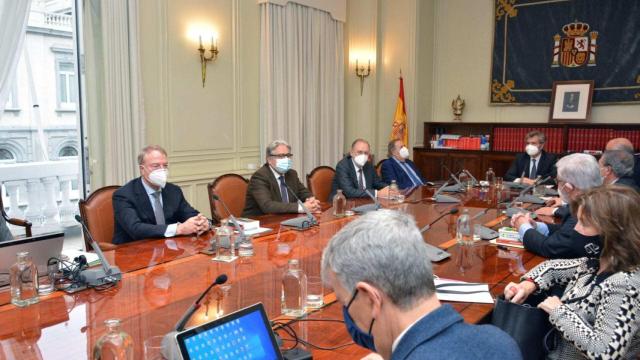 Reunión del pleno del CGPJ en una imagen de archivo./