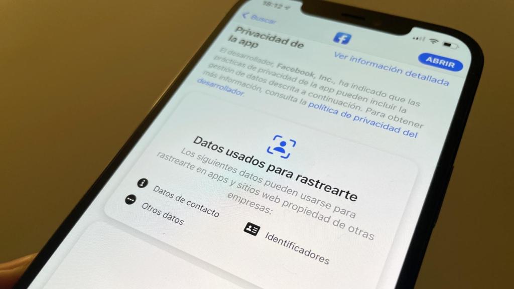 Las nuevas tarjetas de la App Store de datos.